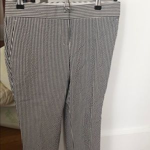 Ann Taylor seersucker pants